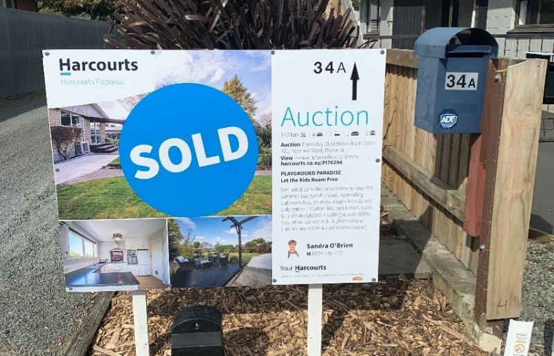 SOLD sign